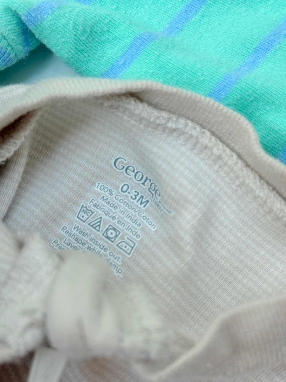 George Baby Sleeper 2-Pack 0-3M