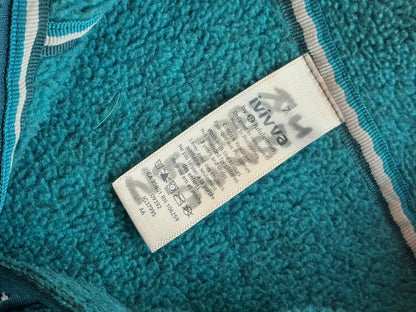 Ivivva by Lululemon Teal Fleece Zip Jacket Size 7