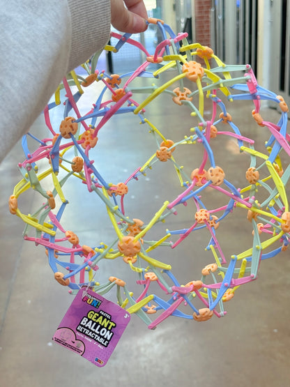Strangely Fun Pastel Giant Retractable Ball Toy