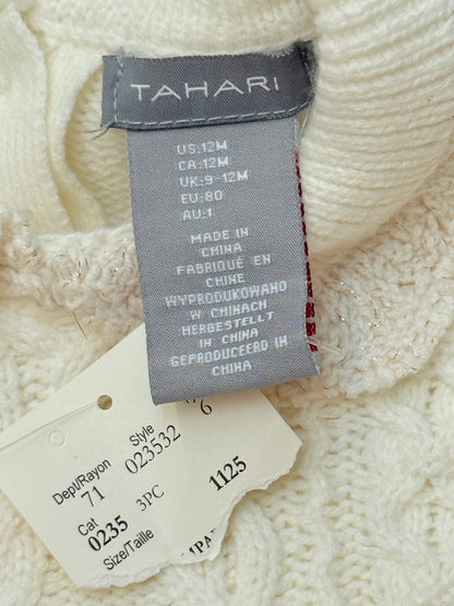 NWT - Tahari Cable Knit Sweater 12M