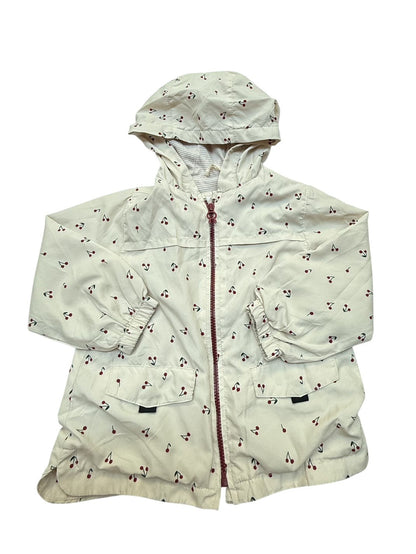 Zara Baby Cherry Print Hooded Jacket 4-5Y