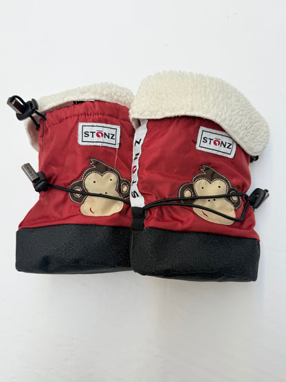 Stonz Monkey Print Winter Booties