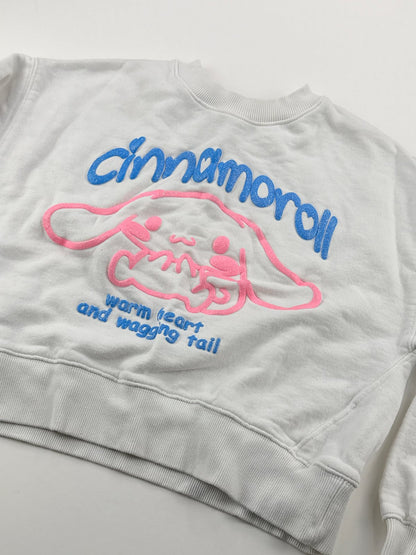 Zara Cinnamoroll White Sweatshirt Size 12-13Y