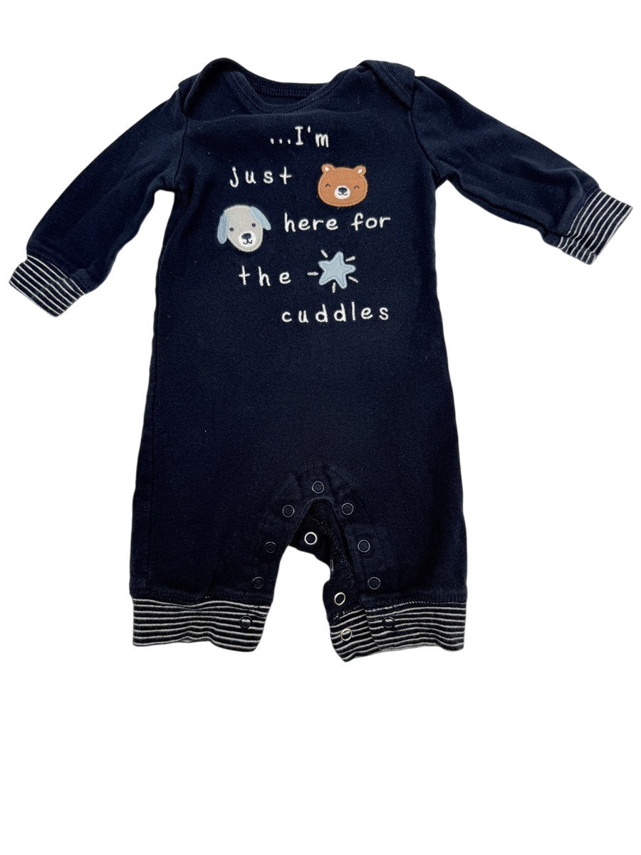 Carter's Just Here For Cuddles Romper 3M