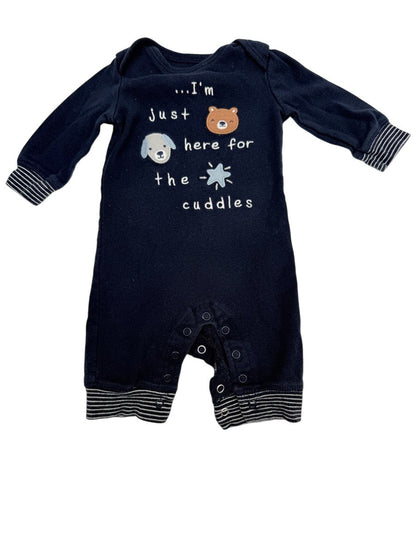 Carter's Just Here For Cuddles Romper 3M