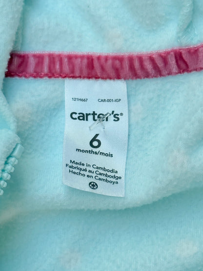 Carter's Owl Hooded Fleece Vest 6 Months