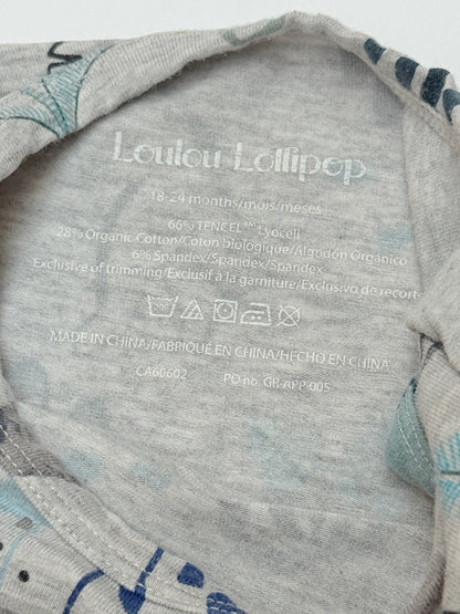 Loulou Lollipop Dinosaur Bodysuit 18 24m
