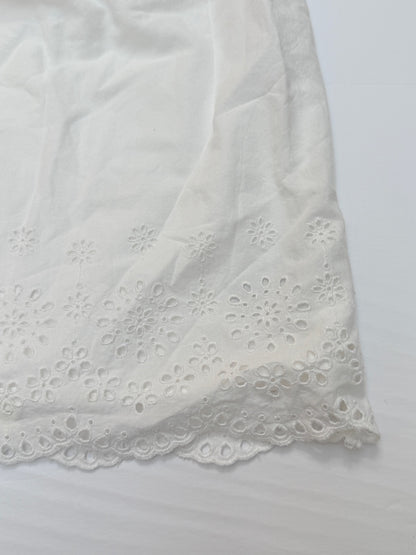 GapKids White Eyelet Dress Size 6/7
