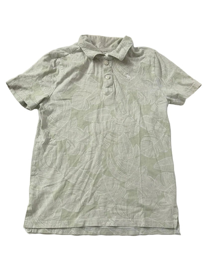 Polo Shirt Abercrombie Kids Leaf Print Size 9/10