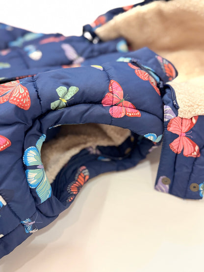 Mini Boden Butterfly Puffer Jacket / Vest 5-6Y