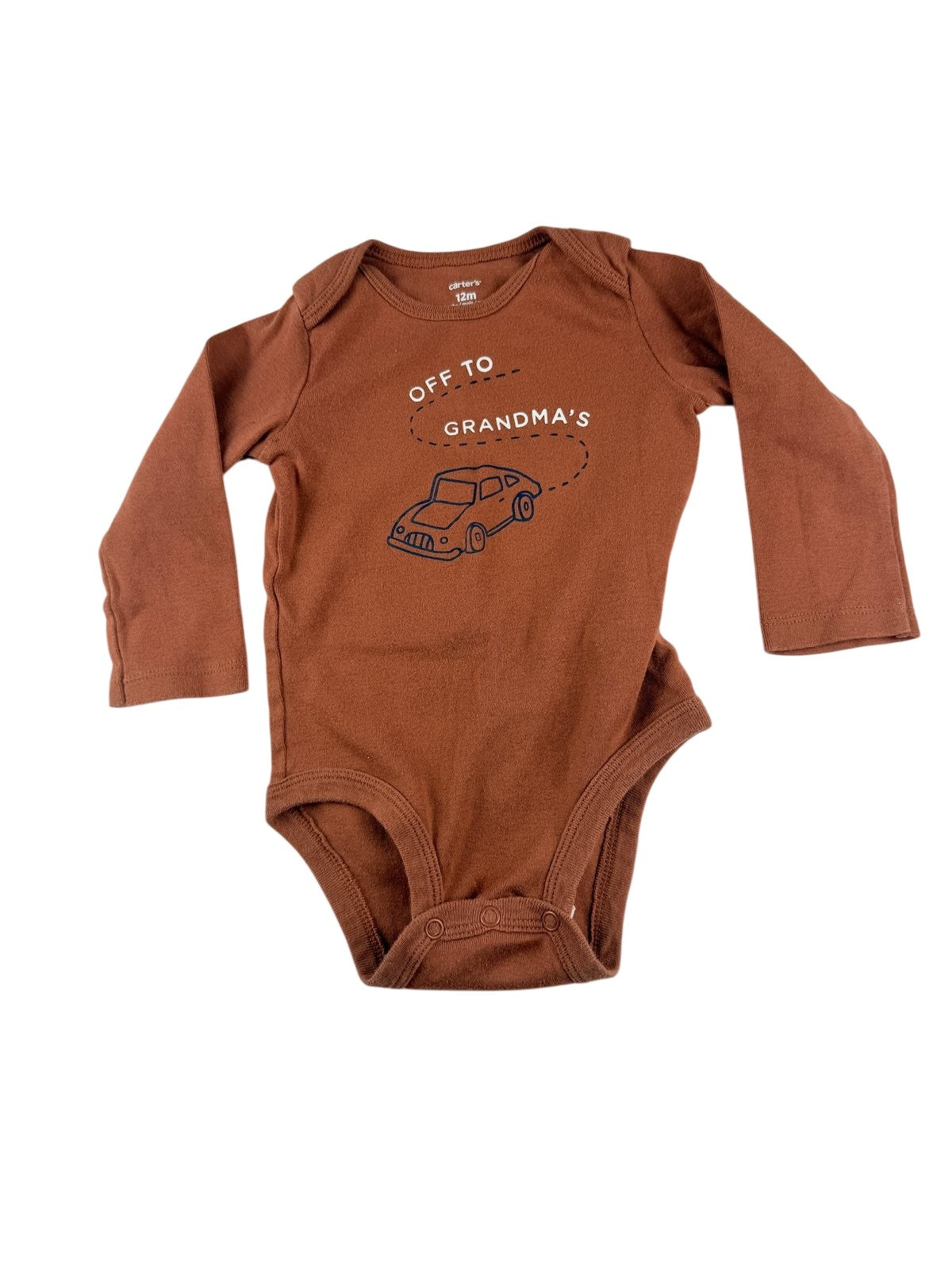 Carter's Off to Grandma's Bodysuit 12M