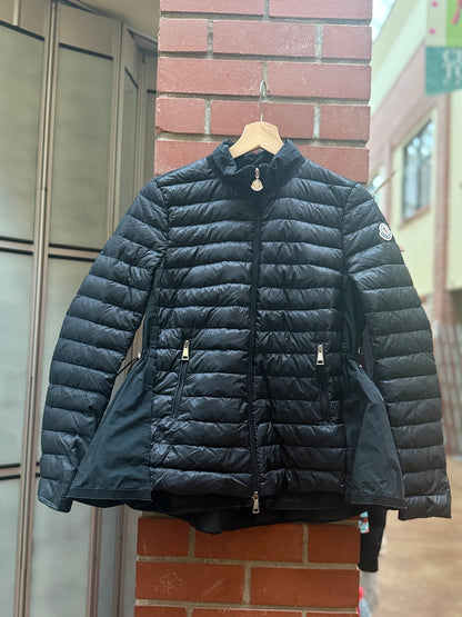 Moncler Black Hooded Packable Down Jacket US