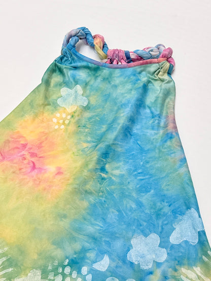 Crazy Fish Tie-Dye Batik Sundress Size 5-6