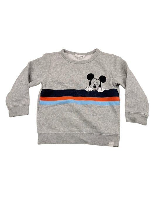 Baby Gap Disney Mickey Mouse Sweatshirt Size 4