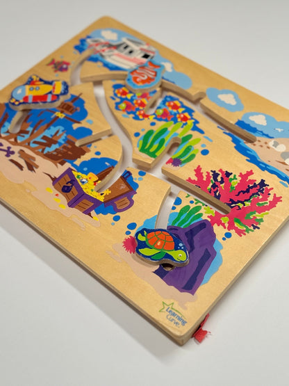 Learning Curve Splashing Safari Ocean Maze Toy