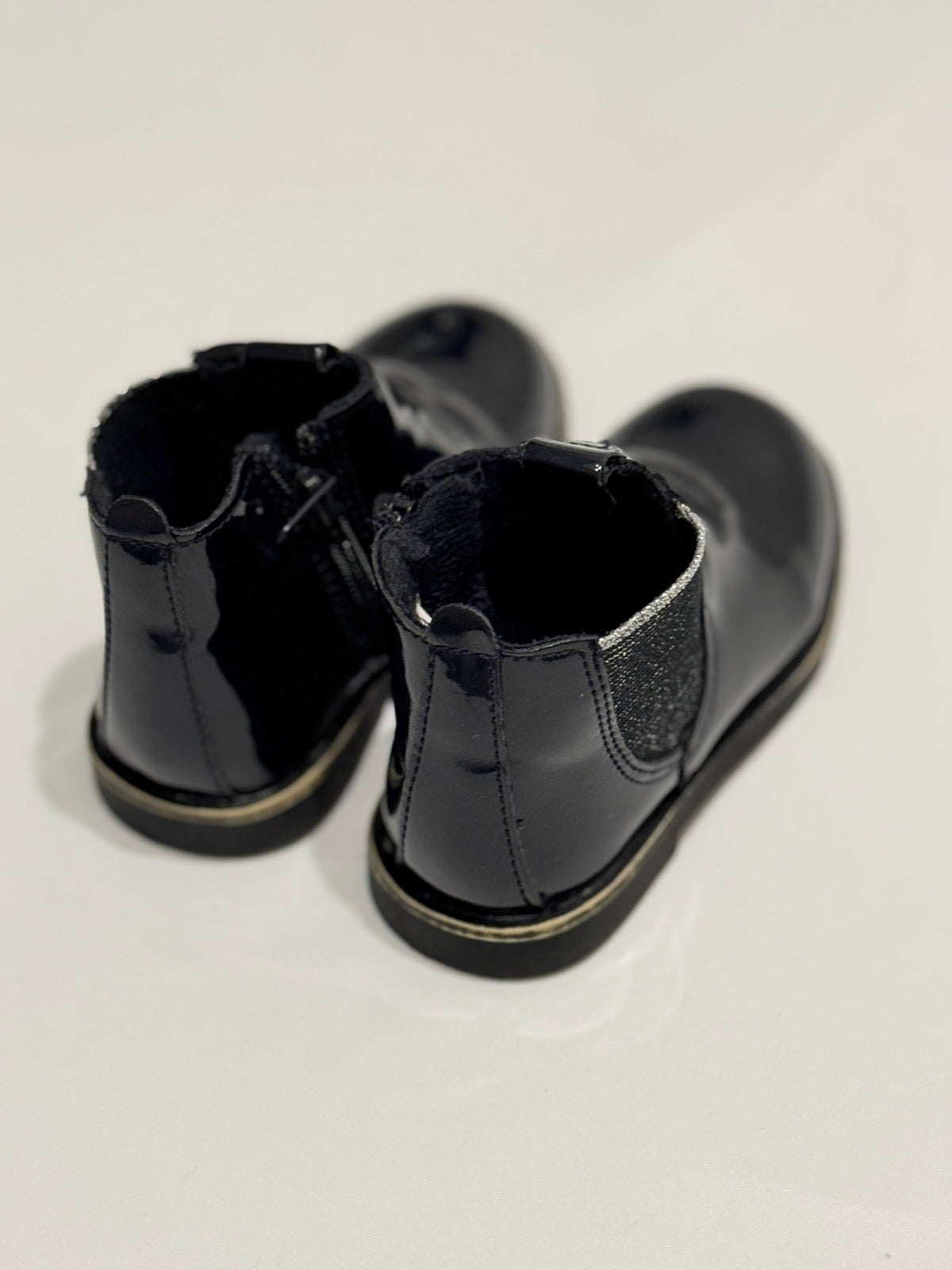 Bottes Chelsea vernies noires Zara Baby EU 20 = 4US