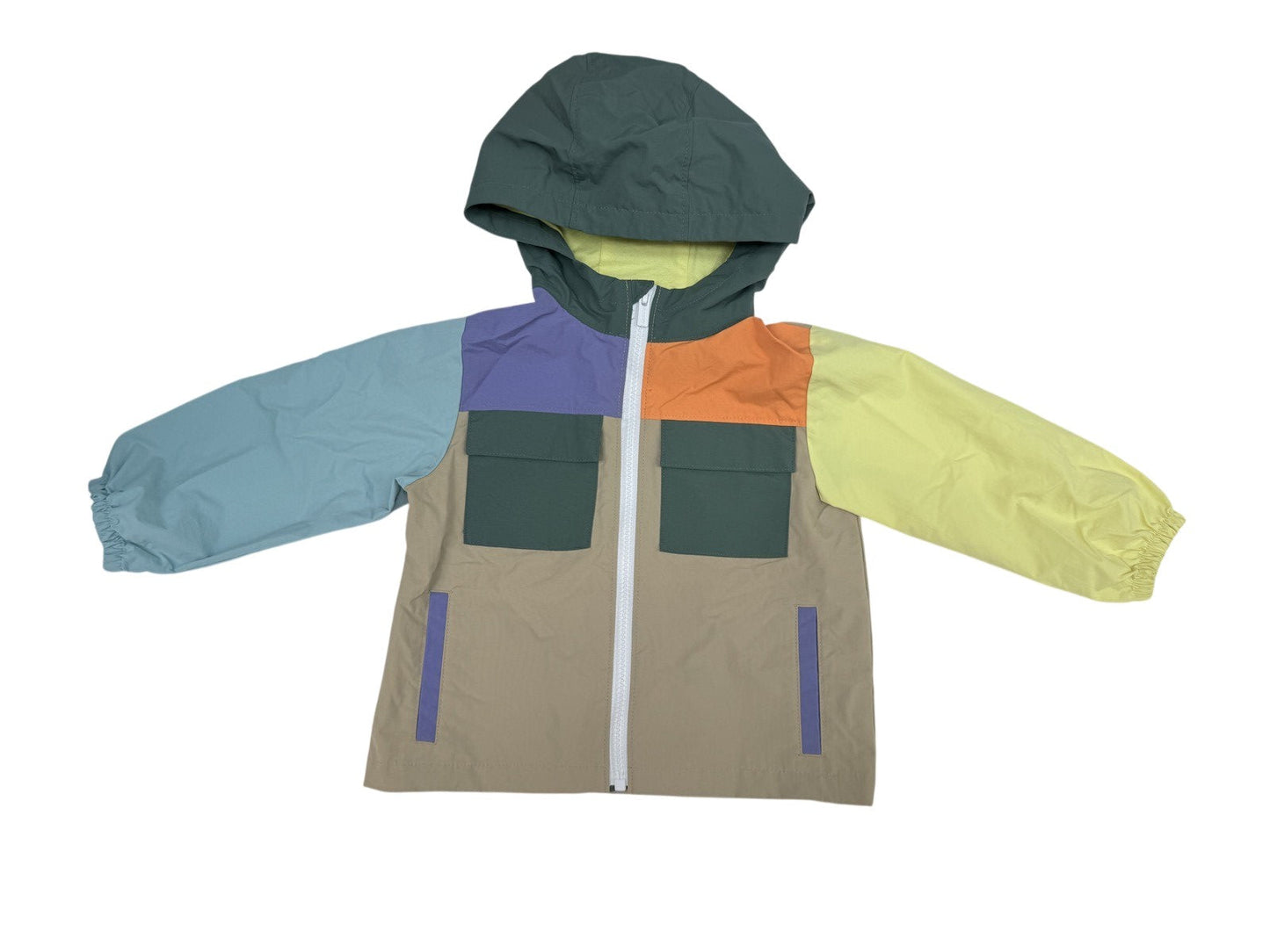 Old Navy Colorblock Windbreaker Jacket 2T