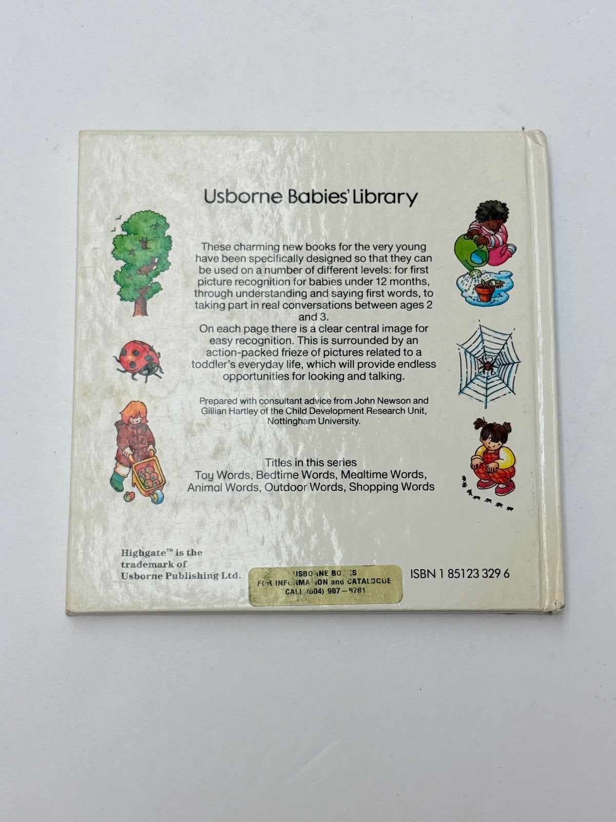 Usborne Babies' Library Outdoor Words
