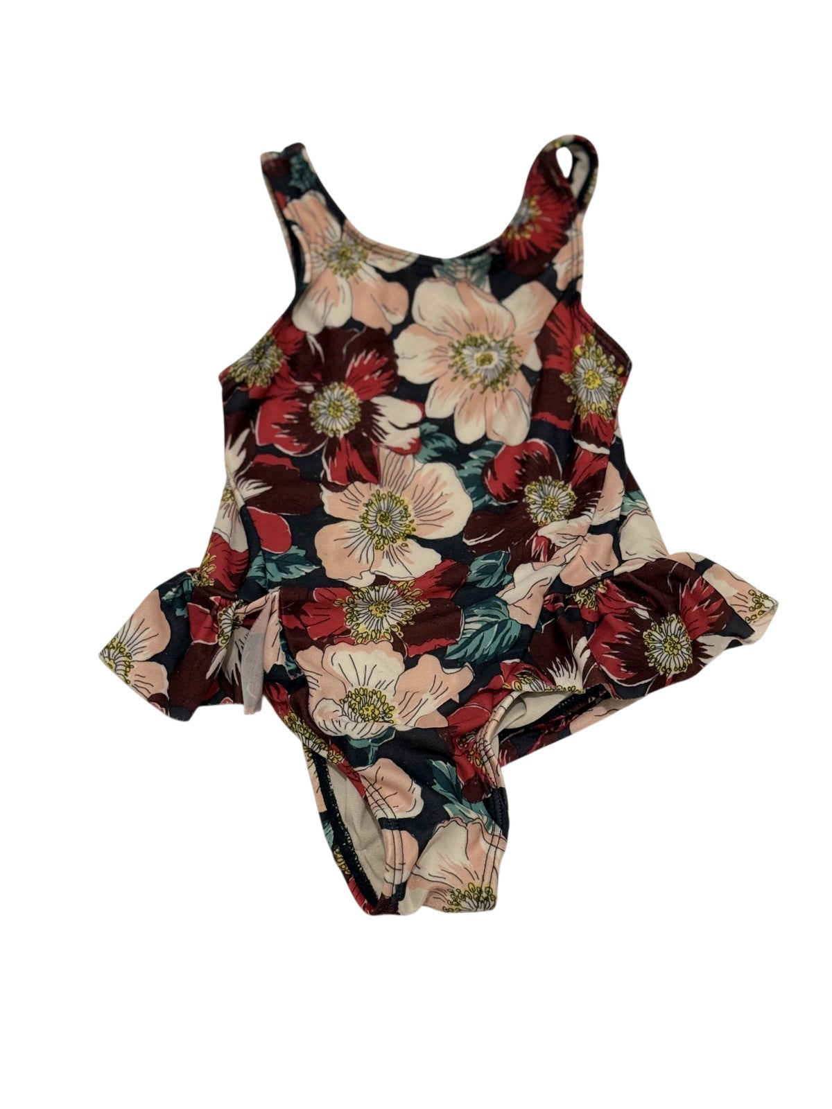Joe Fresh Floral One-Piece Swimsuit 3T
