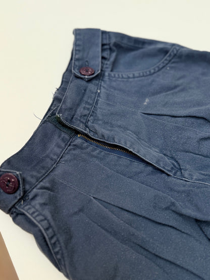 Dockwear Navy Blue Pleated Pants Size 5