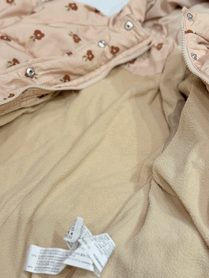 Zara Floral Puffer Jacket Size 4-5Y