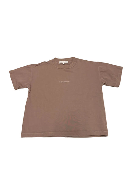 T-Shirt Zara Taupe Size 8-9Y