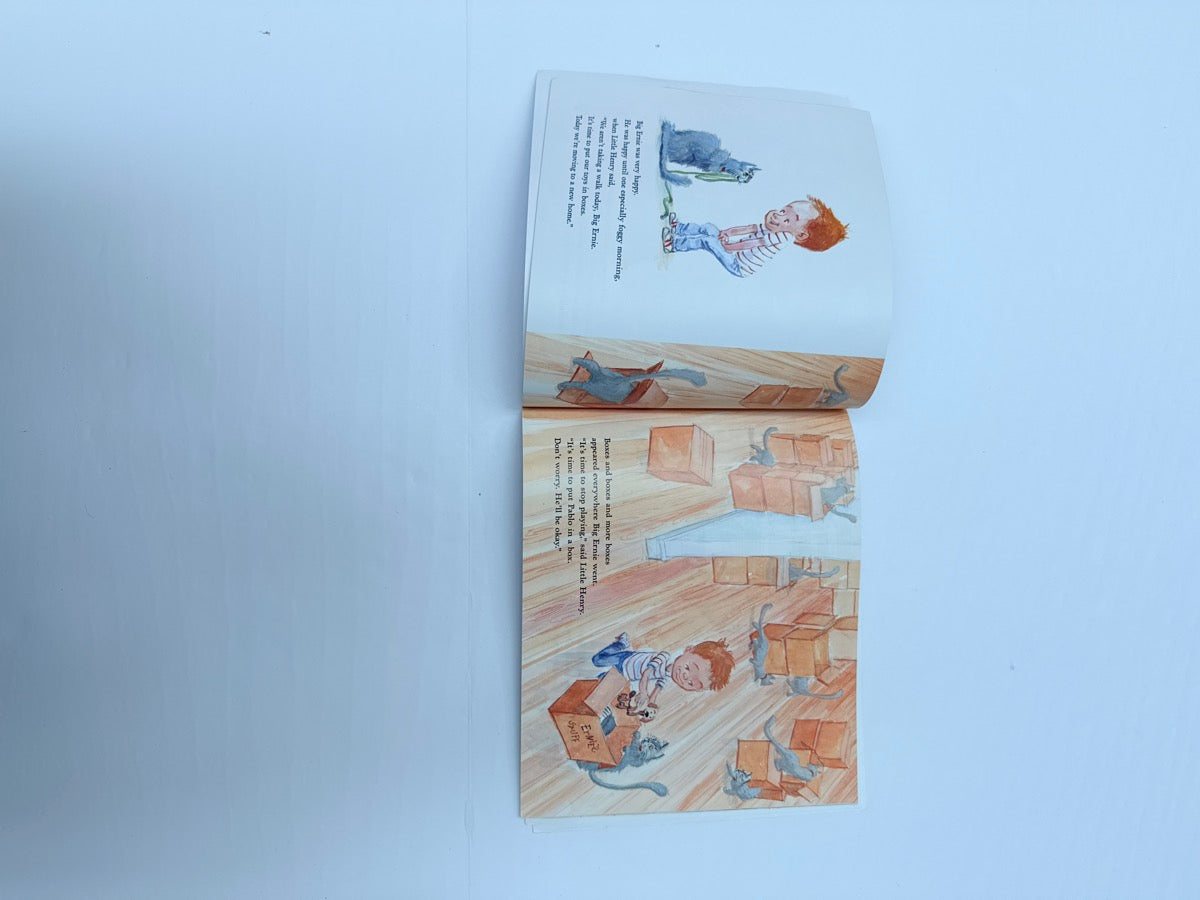 Big Ernie's New Home Moving Story Book