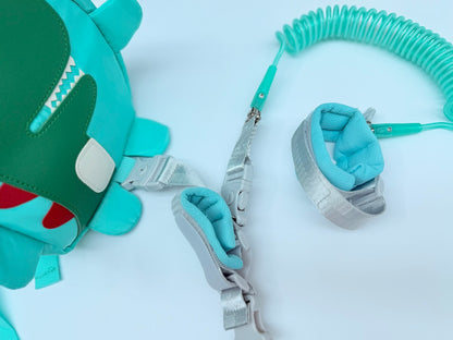 Dinosaur Toddler Backpack with Safety Wrist Leash