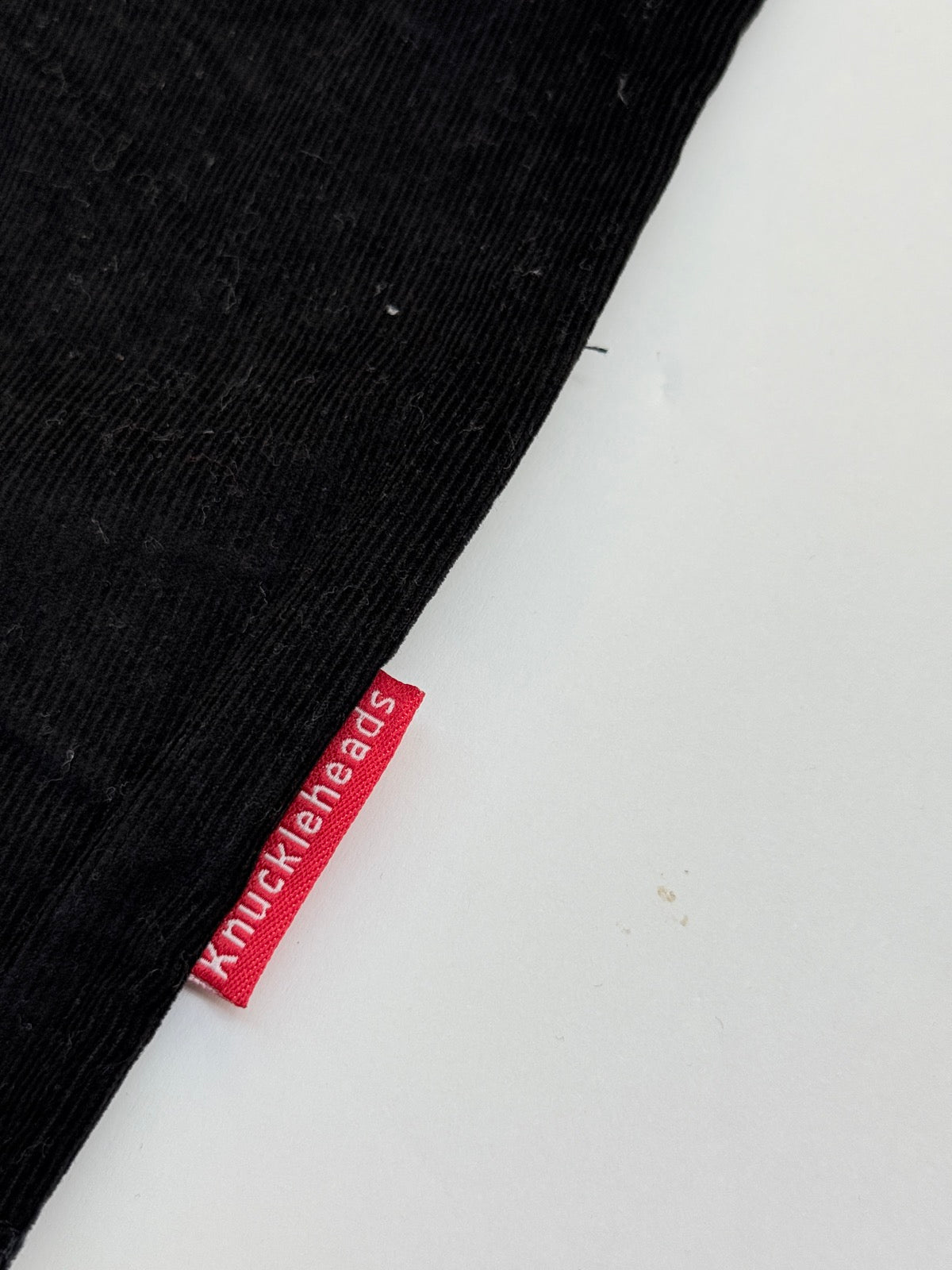 Knuckleheads Black Corduroy Shorts Size S