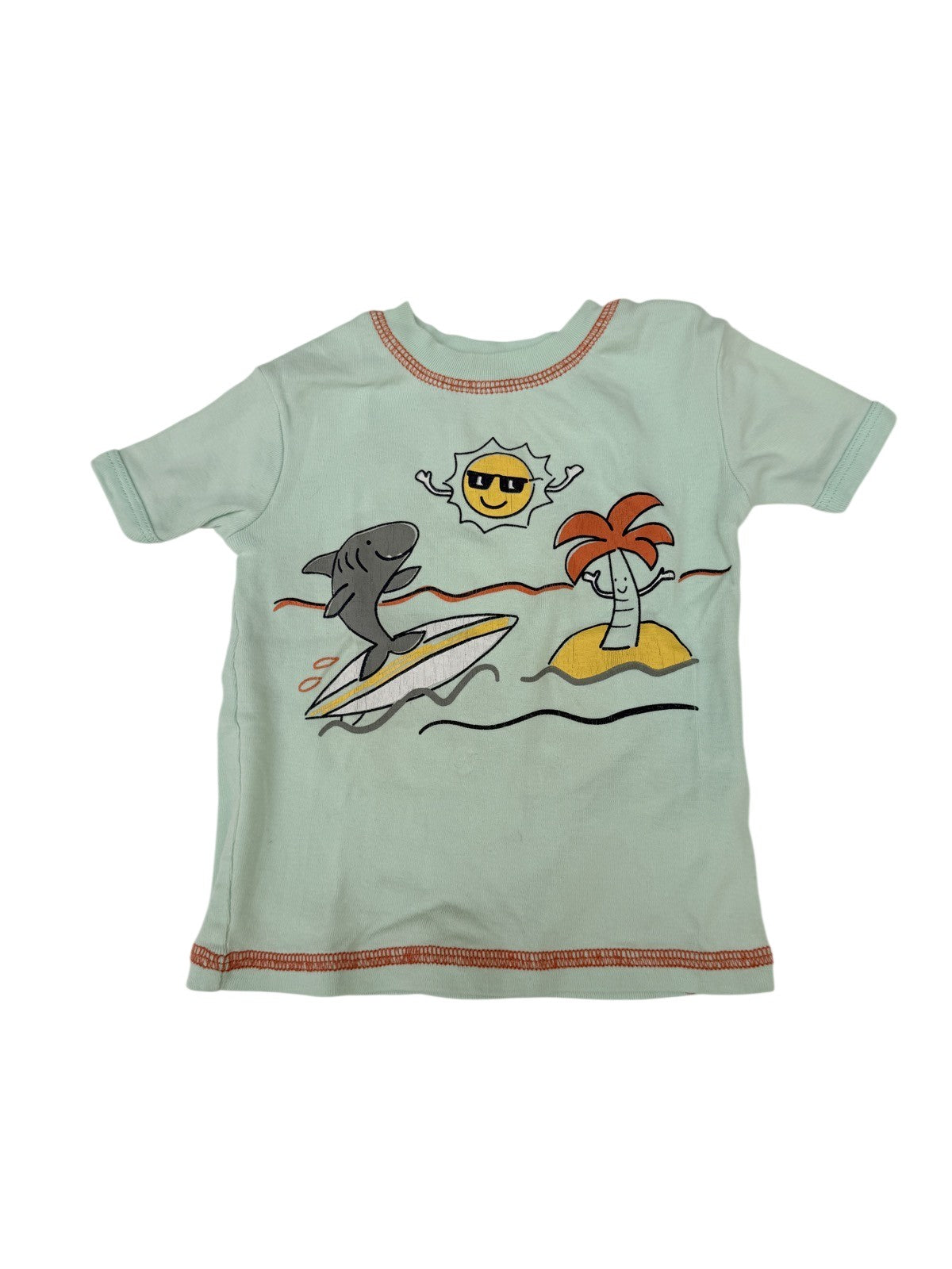 Alissa Shark Print T-Shirt 2T