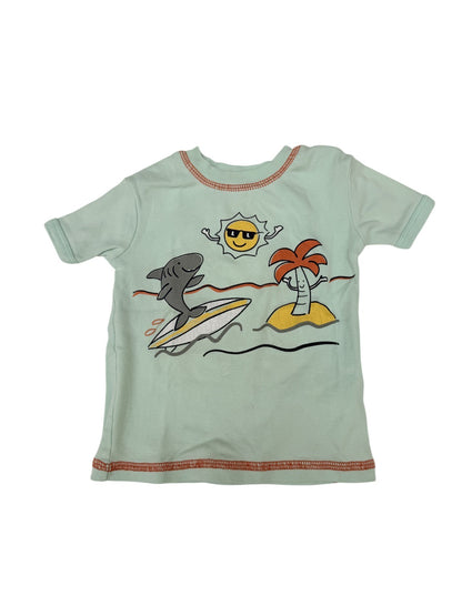 Alissa Shark Print T-Shirt 2T