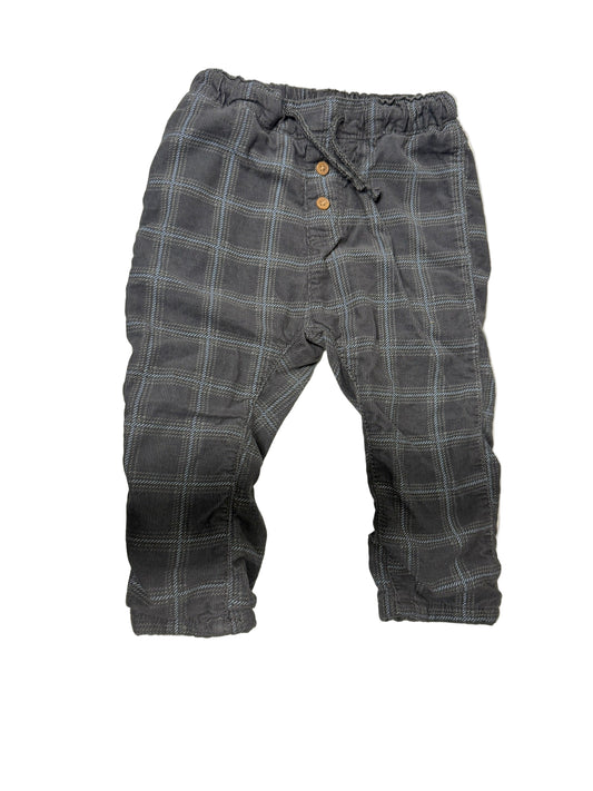 H&M Pants 9-12m Lined with Adjustable waist