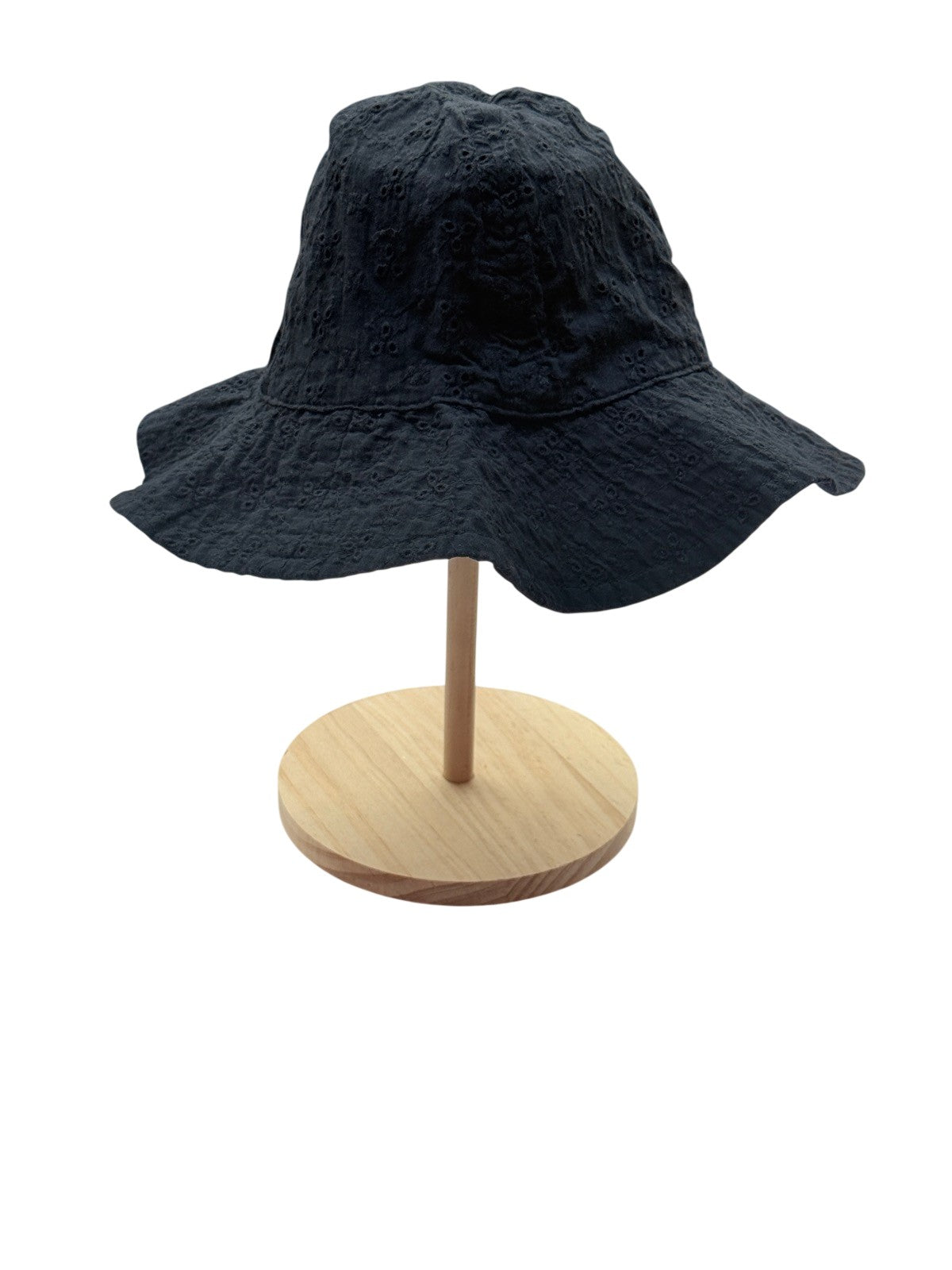 Baby Gap Black Eyelet Bucket Hat XS / S