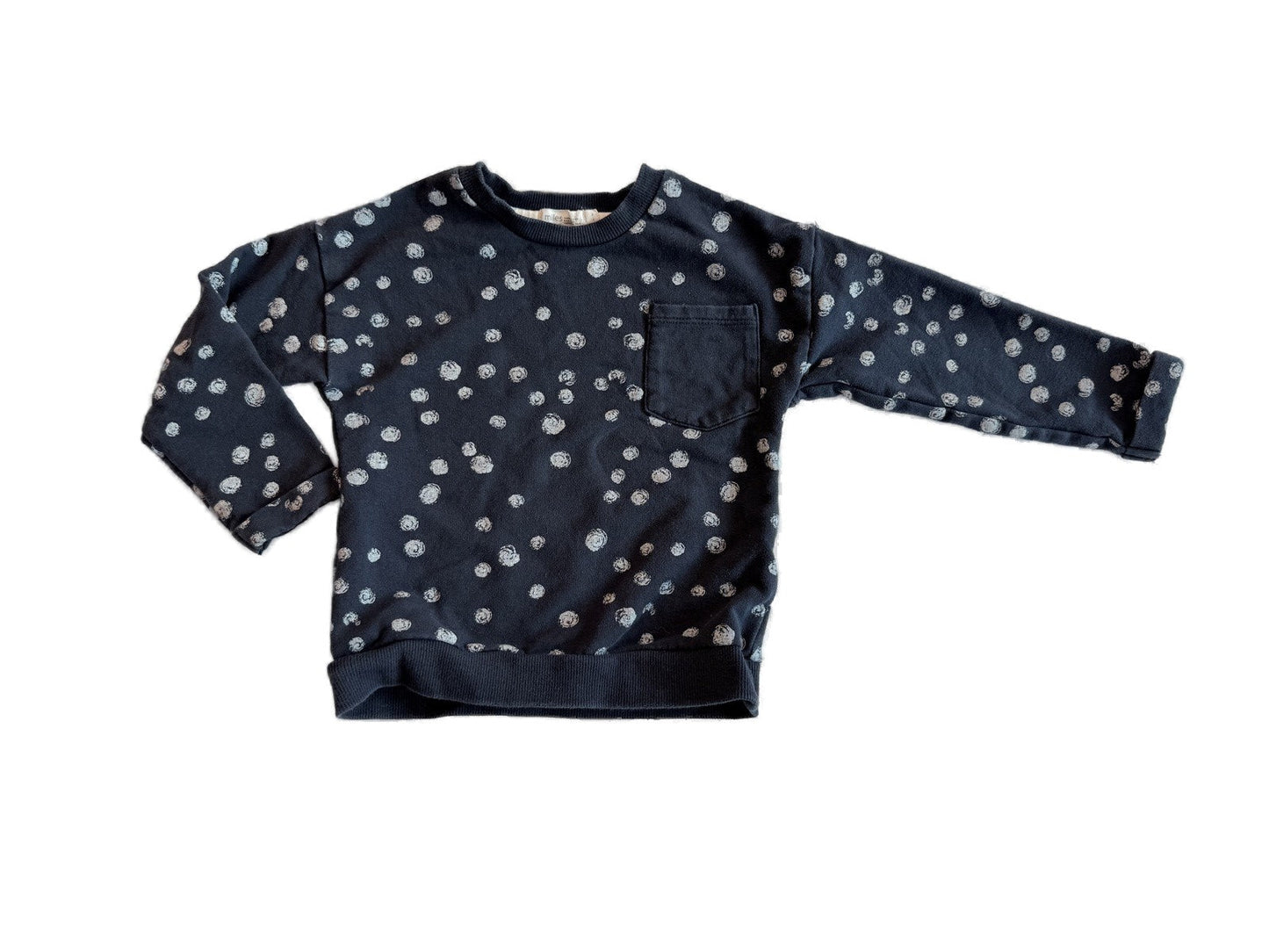 Miles Brand Polka Dot Sweatshirt Size 2