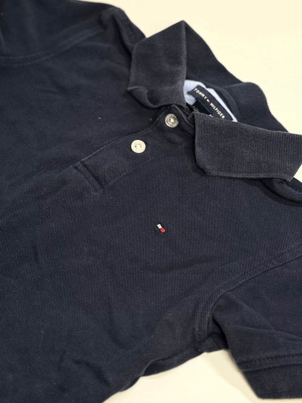 Tommy Hilfiger Navy Polo Shirt Size S