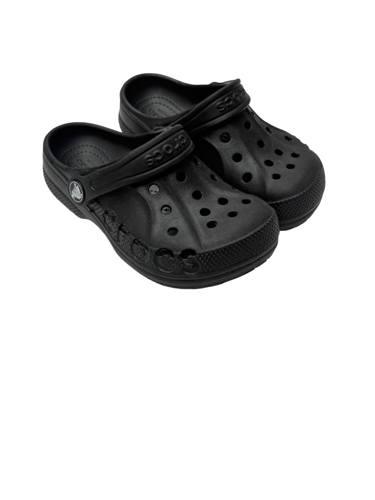 Crocs Baya Black Clogs Toddler Size 11