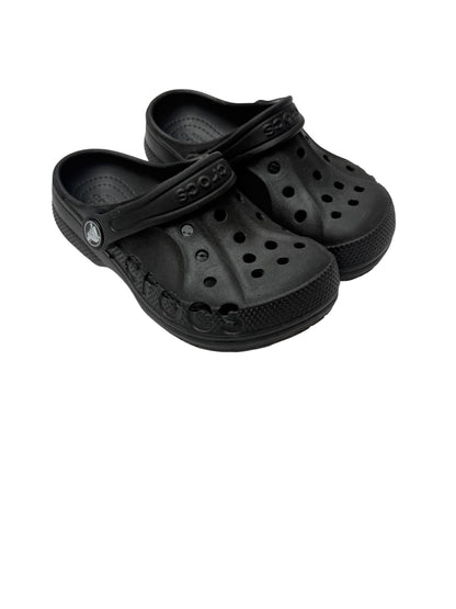 Crocs Baya Black Clogs Toddler Size 11