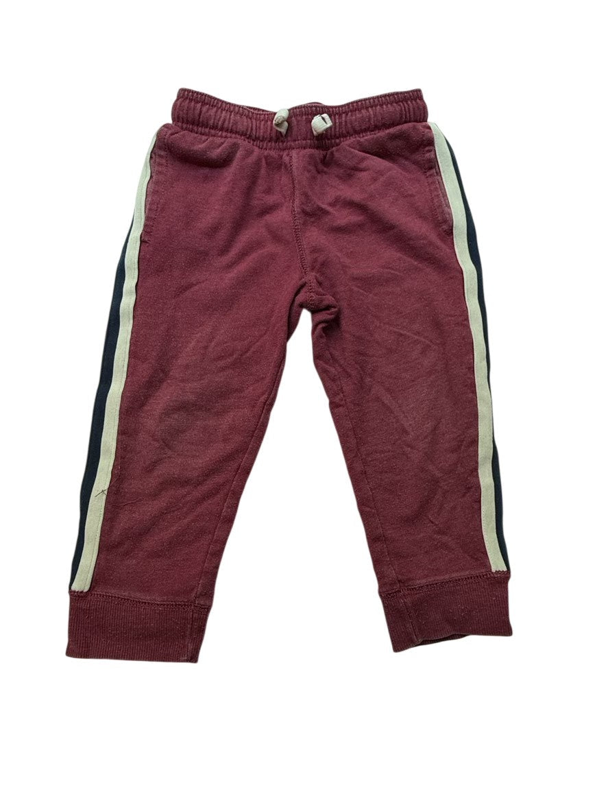 Carter's Maroon Jogger Pants 3T