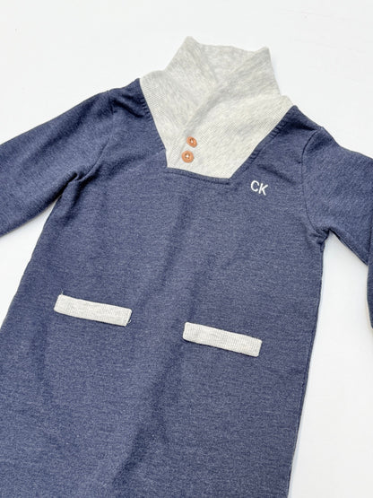 Calvin Klein Jeans Navy Romper 18M