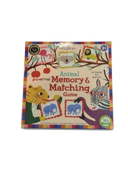 eeBoo Animal Memory & Matching Game