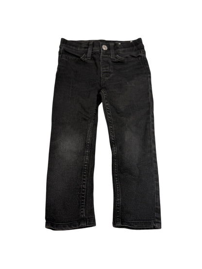 H&M Slim Fit Black Jeans 2-3Y