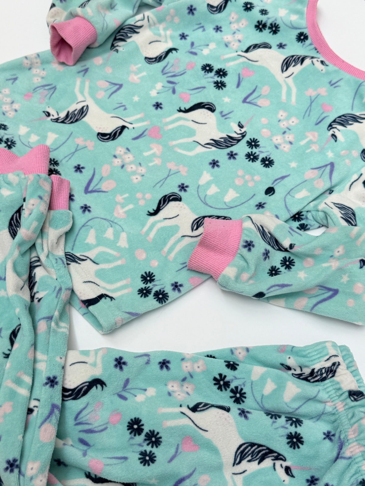 Anko Unicorn Pajama Set 4T