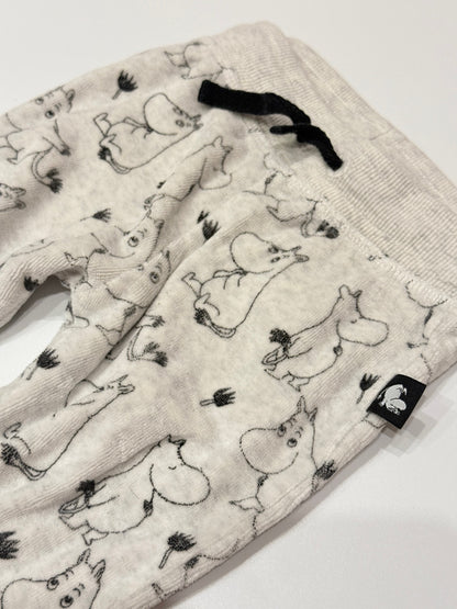 Reima Moomin Gray Jogger Pants 3-6M