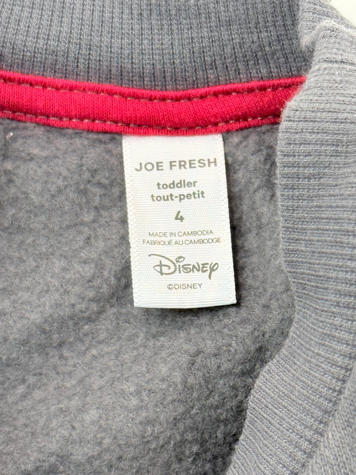 Joe Fresh Disney Mickey Mouse Sweatshirt Size 4