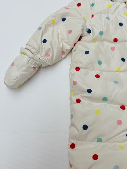 Baby Gap Polka Dot Snowsuit 12-18M