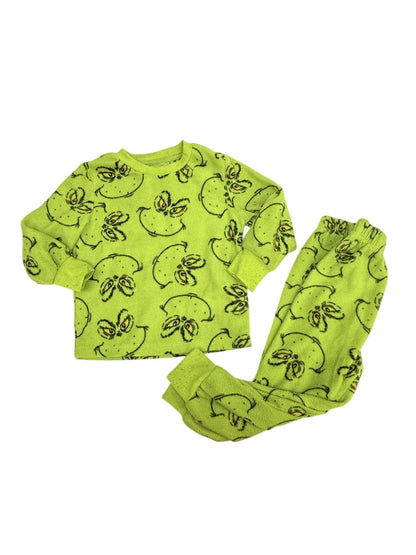 The Grinch Fleece Pajama Set 3T