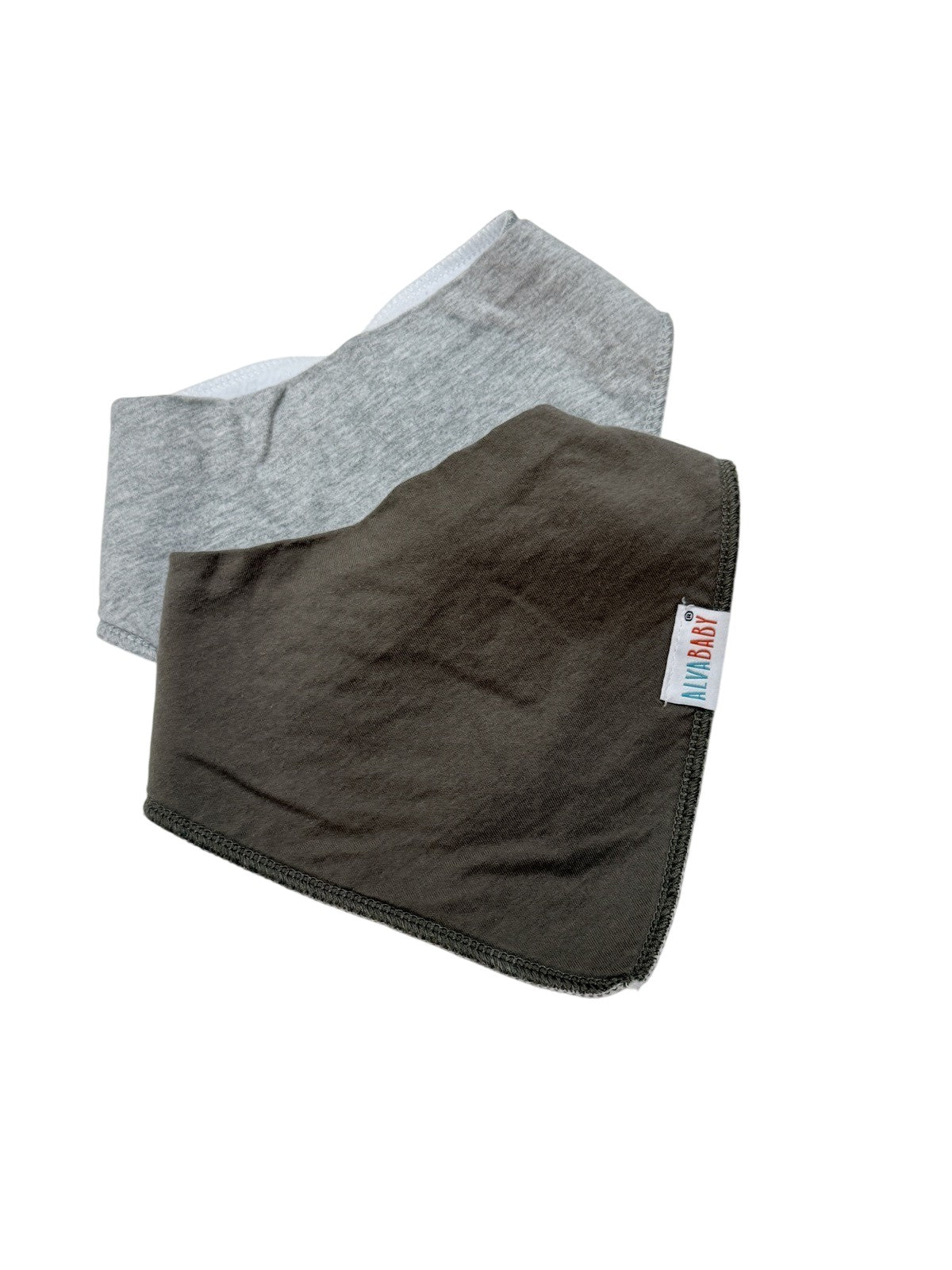 AlvaBaby Bandana Bib Set of 2
