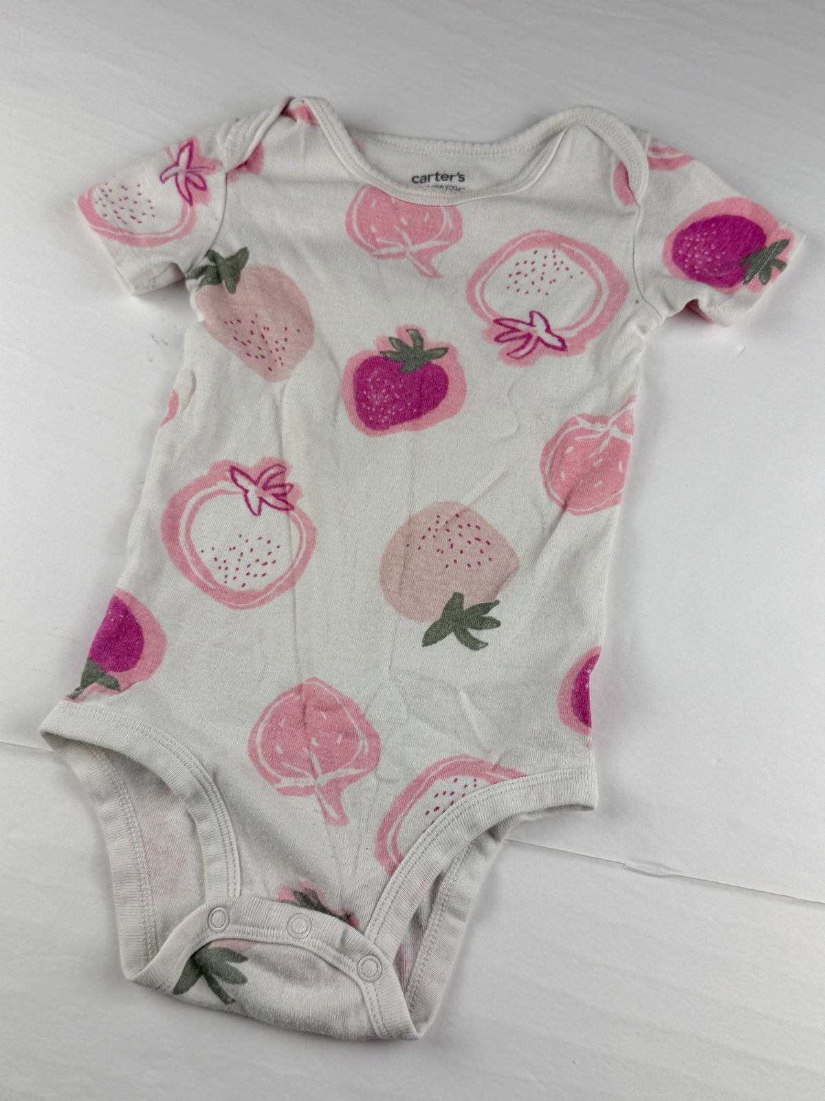 Carter's Strawberry Print Bodysuit 18M