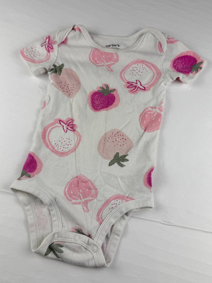 Carter's Strawberry Print Bodysuit 18M