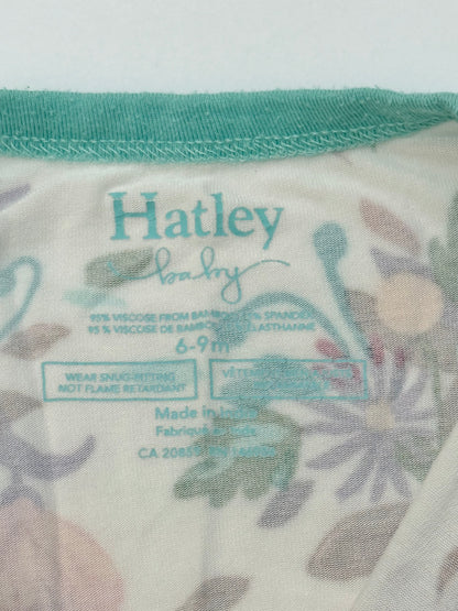 Hatley Baby Floral Zip Footed Sleeper 6-9M